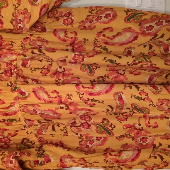 Cato Est 1946 BB Bohemian maxi dress abstract paisley print - Picture 9 of 11